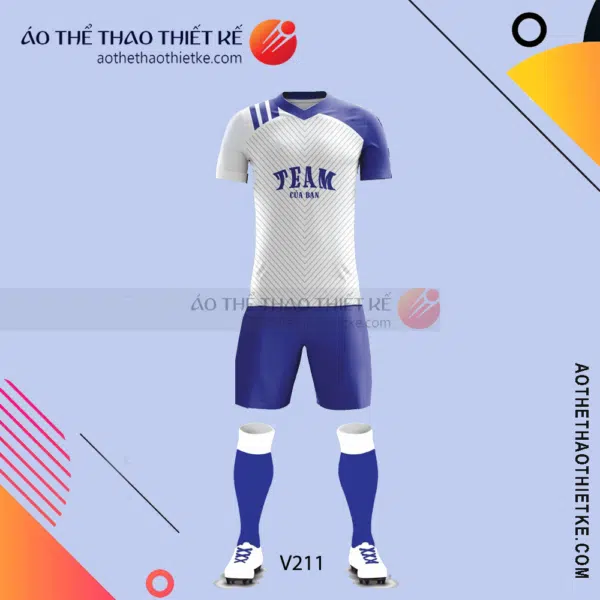 Mẫu áo bóng đá, áo đá banh thiết kế đẹp V211