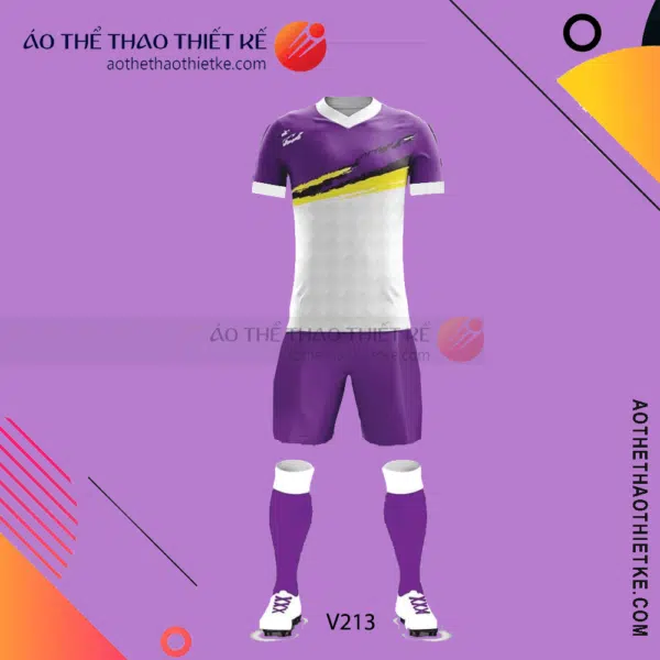 Mẫu áo bóng đá, áo đá banh thiết kế đẹp V213