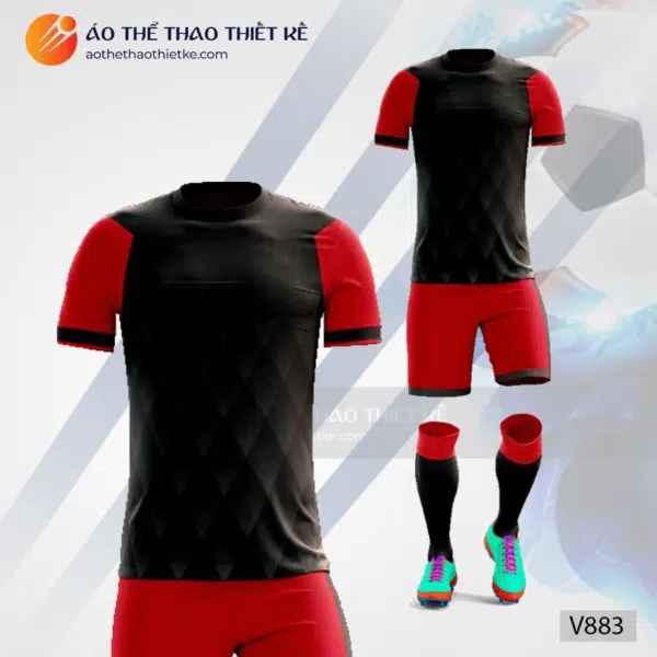 Mẫu áo bóng đá, áo đá banh thiết kế đẹp V883