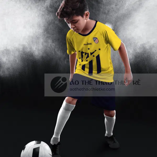 Mẫu quần áo bóng đá trẻ em T7