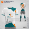 Mẫu áo bóng đá thiết kế CEN LAND V1245