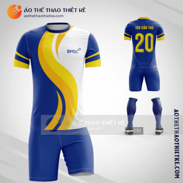 Mẫu áo bóng đá thiết kế Chứng khoán Bảo Minh V1339