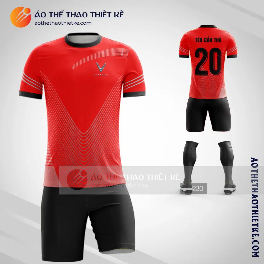 Mẫu áo bóng đá thiết kế ô tô Vinfast V1321