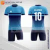 Mẫu áo bóng đá màu xanh nước biển V1383
