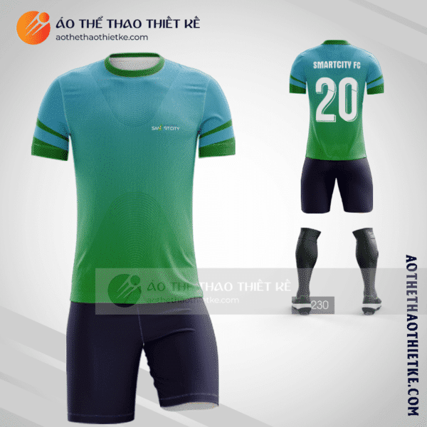Mẫu áo bóng đá thiết kế Vinhomes Smartcity V1410