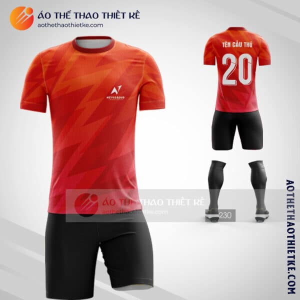 Mẫu quần áo đá bóng thiết kế công ty Nevi Group V1454