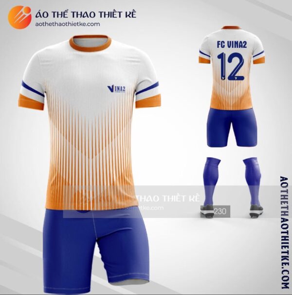 Mẫu quần áo đá bóng thiết kế công ty VINA2 V1459