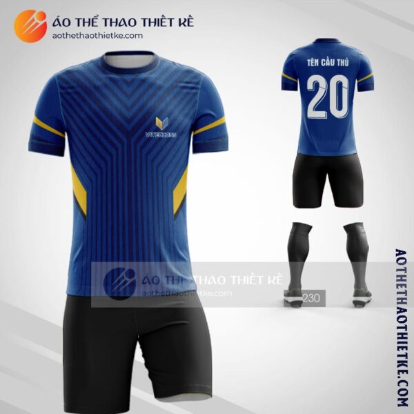 Mẫu quần áo đá bóng thiết kế công ty VITECCONS V1455