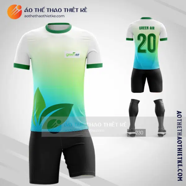 Mẫu áo bóng đá 2022 Green air V1466