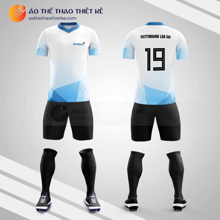 Mẫu áo bóng đá công ty Ngân hàng Vietinbank 3 V14705