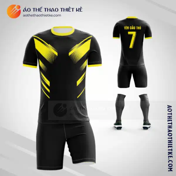 Áo bóng đá Câu lạc bộ bóng đá chelsea màu đen thiết kế V1786