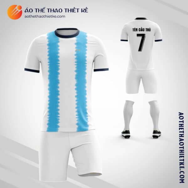 Áo đấu đội tuyển bóng đá quốc gia ARGENTINA COPA AMERICA 2019 2020 thiết kế V1857