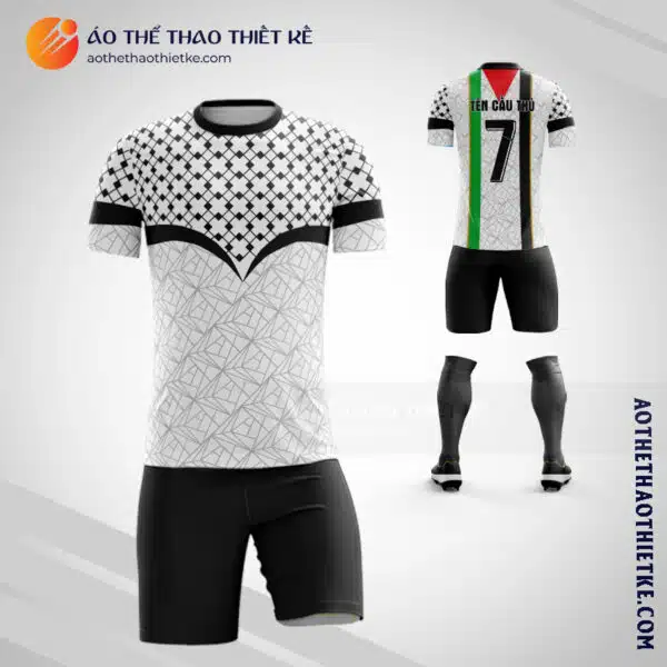 Mẫu áo đội tuyển bóng đá Palestine V1612