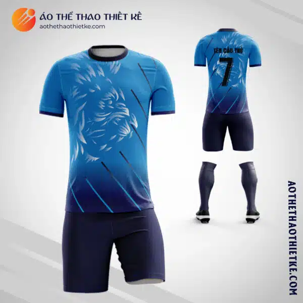 Mẫu áo bóng đá câu lạc bộ tự thiết kế hình sư tử V1959