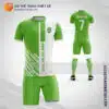 Mẫu áo bóng đá thiết kế màu xanh lá V1839