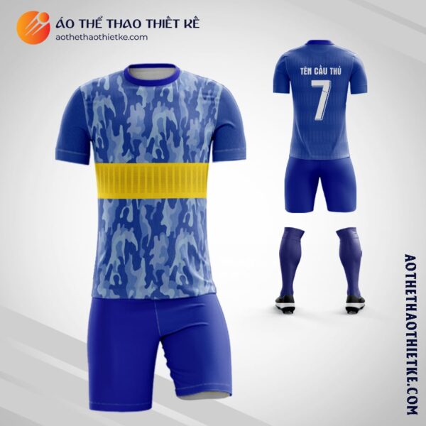Mẫu áo đá banh Câu lạc bộ Boca Juniors tự thiết kế đẹp V2019