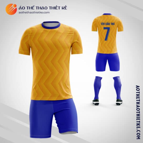 Mẫu áo đá banh Câu lạc bộ Bóng đá Tigres UANL tự thiết kế đẹp V1979