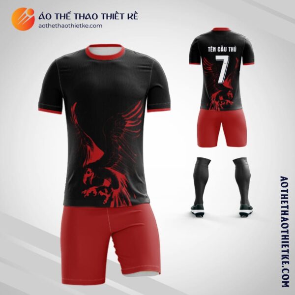 Mẫu áo đá banh Câu lạc bộ bóng Flamengo Urubu 2021 2022 tự thiết kế đẹp V2034