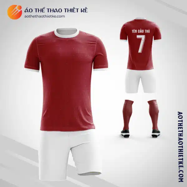 Mẫu áo đá banh áo đội tuyển bóng đá quốc gia Serbia 2020 tự thiết kế đẹp V1993