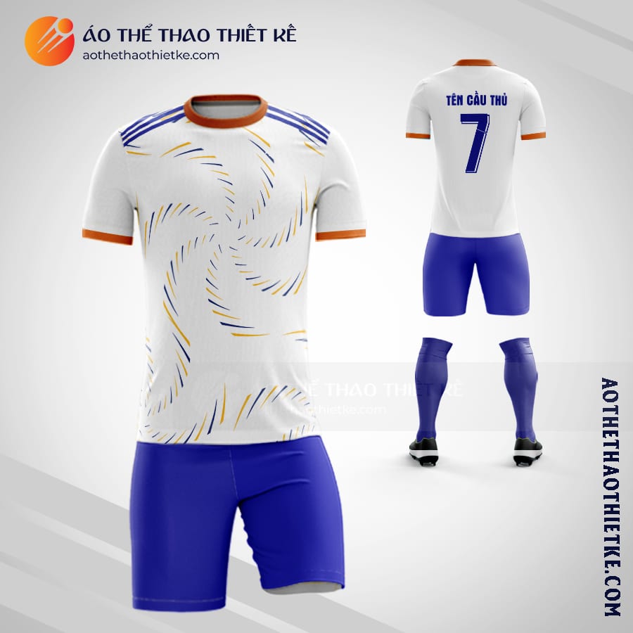 Mẫu áo đấu Câu lạc bộ bóng đá Áo đấu Real Madrid 2021 2022 thiết kế V1639