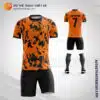 Mẫu áo đấu Câu lạc bộ bóng đá Juventus màu cam 2020 thiết kế V1640