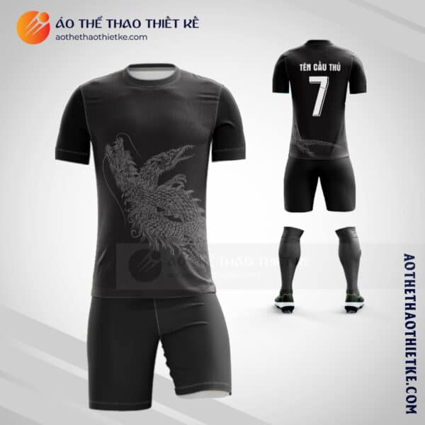 Mẫu áo đấu Câu lạc bộ bóng đá Real Madrid Dragon 2014 2015 thiết kế V1633