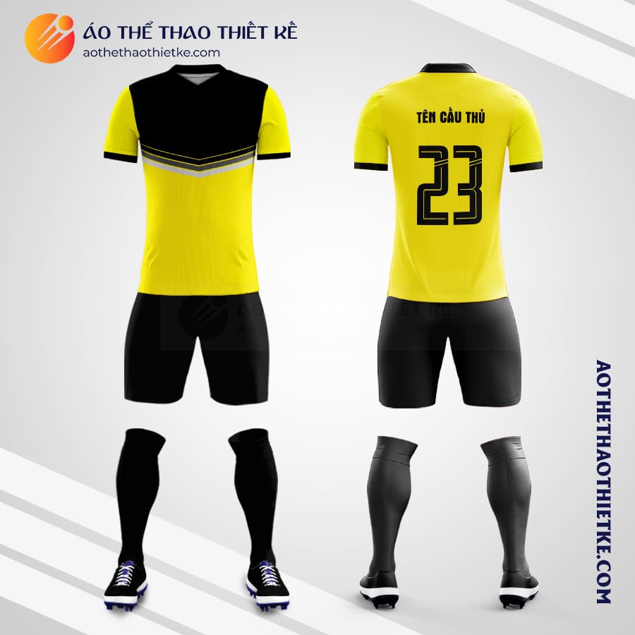 Mẫu áo đấu bóng đá tự thiết kế Borussia Dortmund 2020 V1988