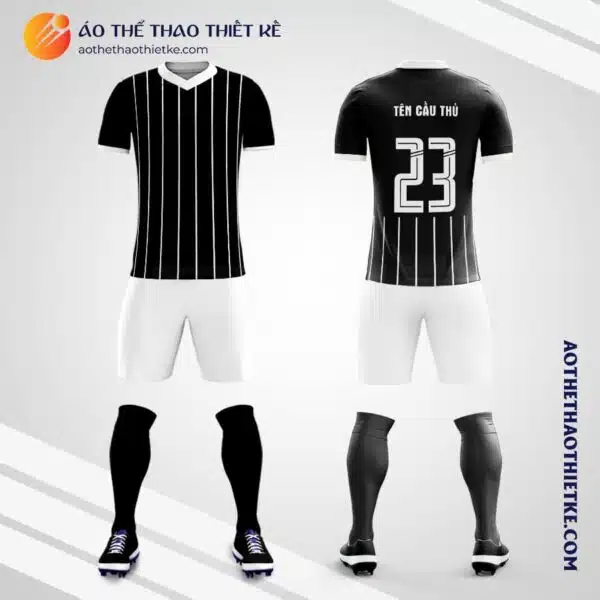 Mẫu áo đấu bóng đá tự thiết kế CORINTHIANS II 2020 2021 V2012