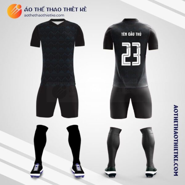 Mẫu áo đấu bóng đá tự thiết kế Manchester City Visita 2020 2021 V2014