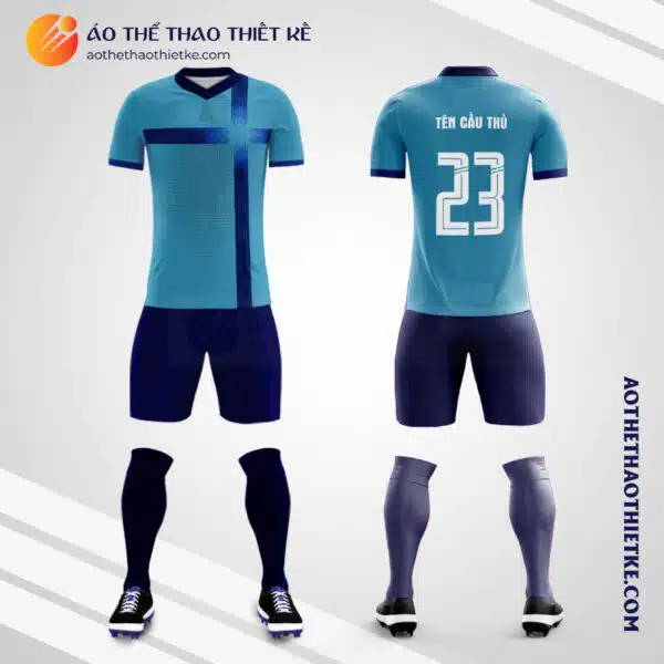 Mẫu áo đấu câu lạc bộ bóng đá ALÉTICO DE MADRID 2018 tự thiết kế V1850