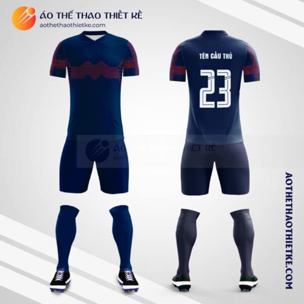 Mẫu áo đấu câu lạc bộ bóng đá ARSENAL VISITA 2018 2019 thiết kế V1812