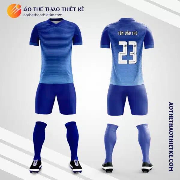 Mẫu áo đấu câu lạc bộ bóng đá BOCA JUNIOR THIRD 2016 tự thiết kế V1844
