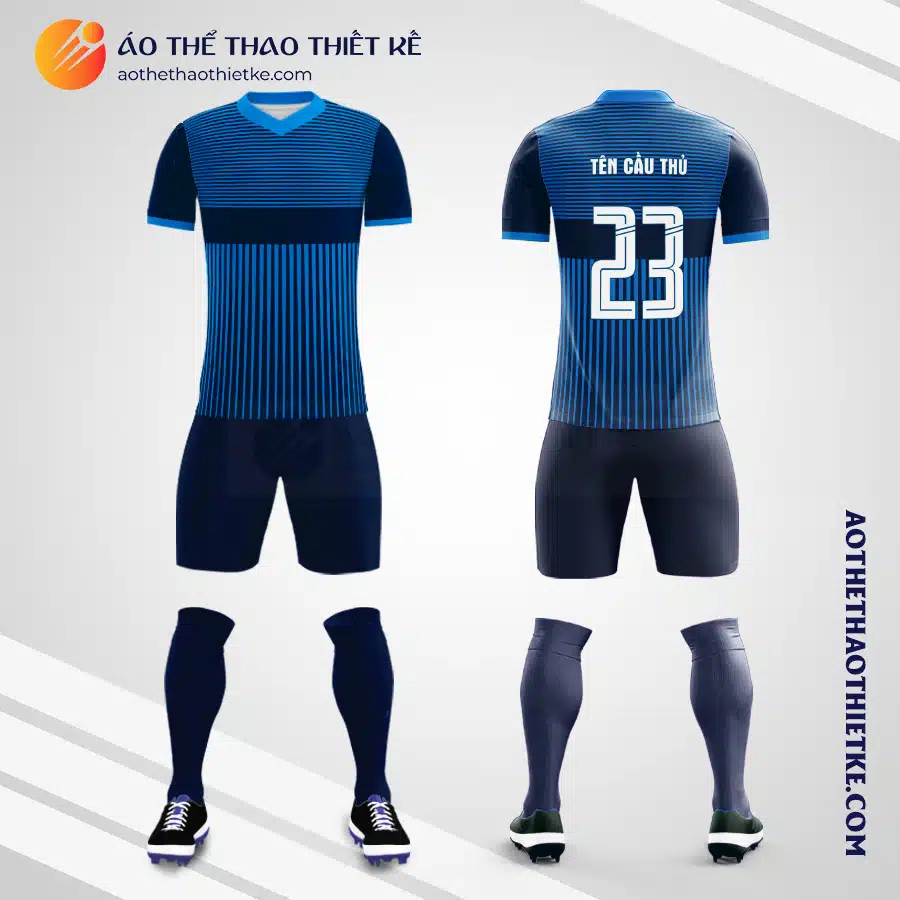Mẫu áo đấu câu lạc bộ bóng đá BOCA JUNIORS THIRD 2017 2018 tự thiết kế V1838