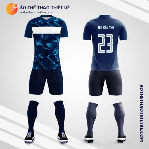 Mẫu áo đấu câu lạc bộ bóng đá BOCA THIRD EDITION 2018 tự thiết kế V1839