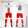 Mẫu áo đấu câu lạc bộ bóng đá PSG BLANCO TEXTURA tự thiết kế V1852