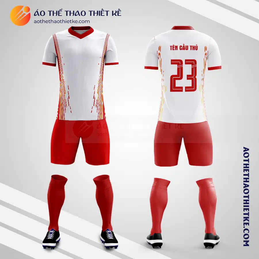 Mẫu áo đấu câu lạc bộ bóng đá RB Leipzig 2020-21 thiết kế V1646