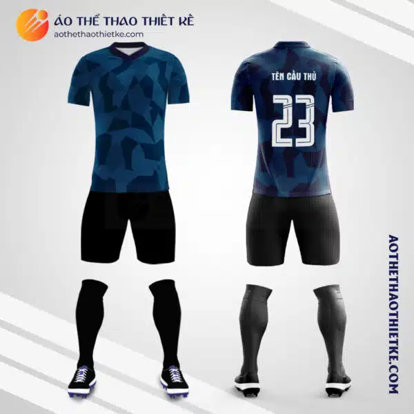 Mẫu áo đấu câu lạc bộ bóng đá chelsea THIRD 2017 2018 tự thiết kế V1851