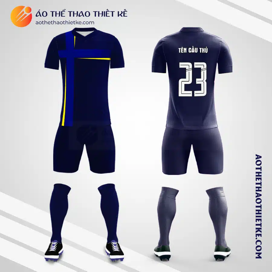 Mẫu áo đấu câu lạc bộ bóng đáJUNIORS ALTERNATIVA tự thiết kế V1845