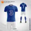 Mẫu áo thi đấu Câu lạc bộ bóng đáChelsea FC 2020 2021 home tự thiết kế V1652