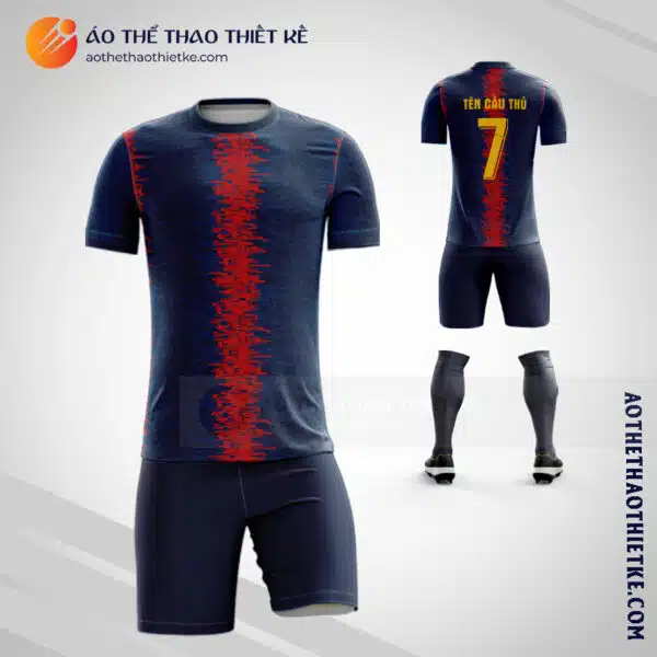 Mẫu áo thi đấu bóng đá tự thiết BARCELONA FANTASY V1645