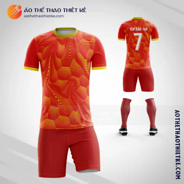 Mẫu áo thi đấu bóng đá tự thiết kế Aimari V1654