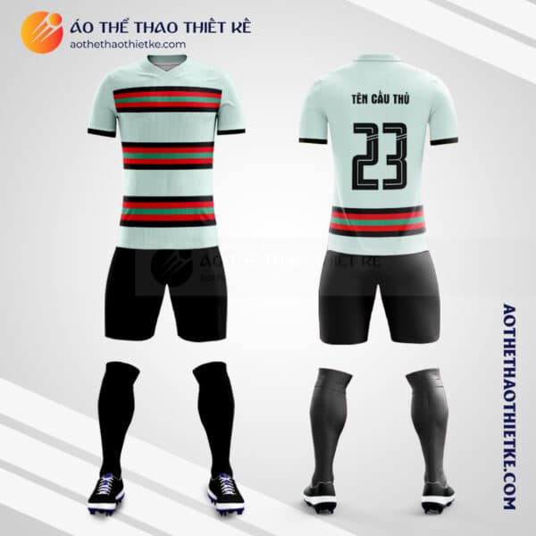 Mẫu áo thi đấu đội tuyển Bồ Đào Nha 2020 2021 Lựa chọn II thiết kế V1704