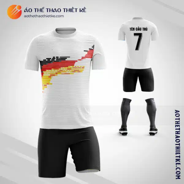Mẫu áo thi đấu đội tuyển bóng đá nữ Đức 2019 2020 tự thiết kế V1660