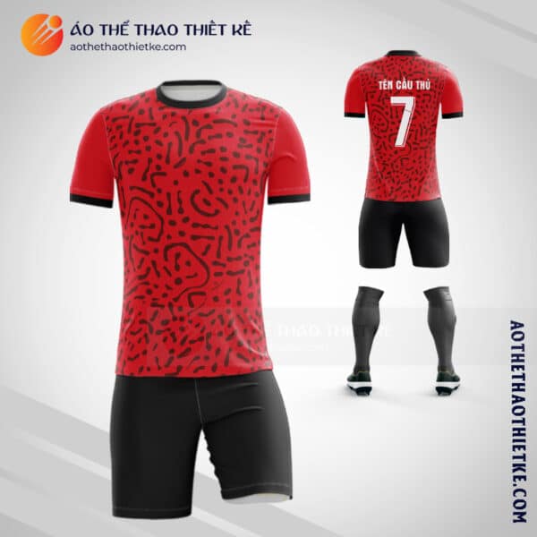 Mẫu quần áo Câu lạc bộ Bóng đá Costa Rica 2021 tự thiết kế V1682