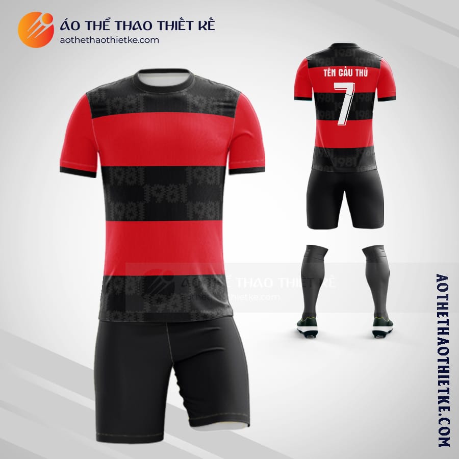 Mẫu quần áo Câu lạc bộ Bóng đá Flamengo 2021 tự thiết kế V1681
