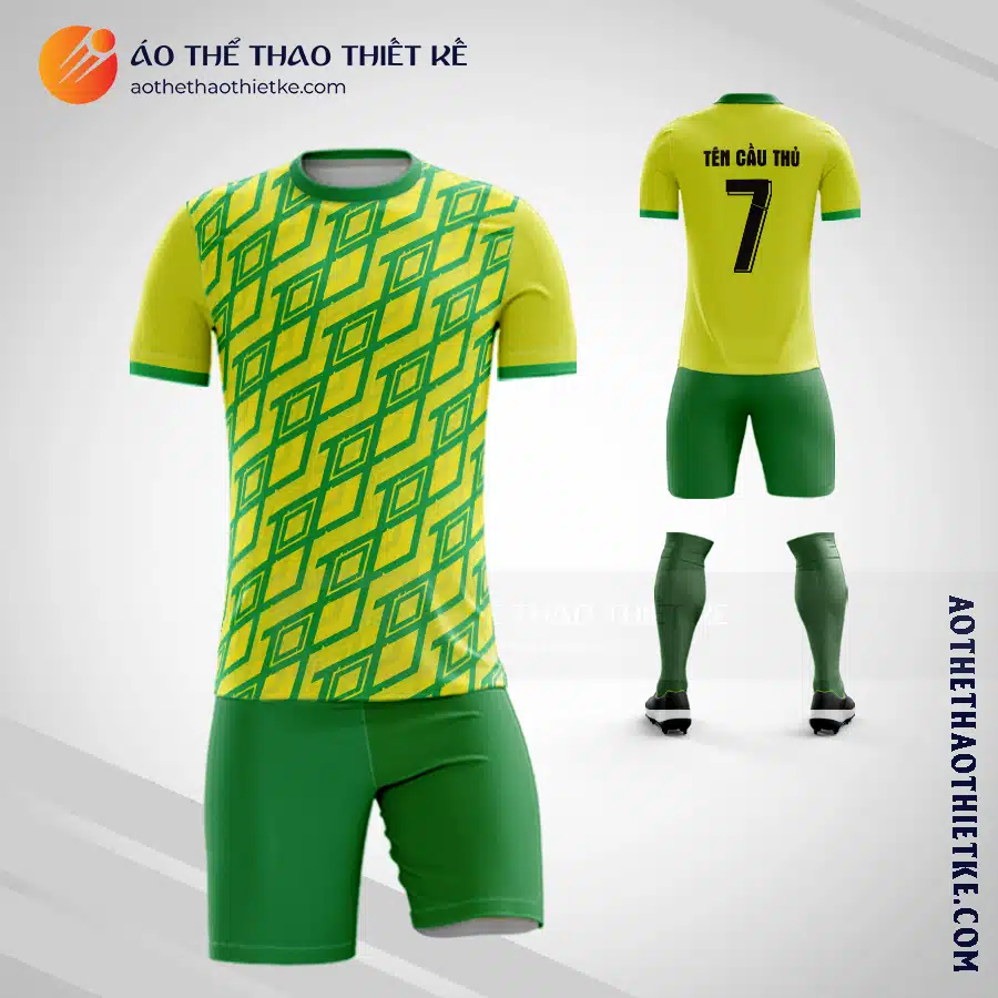 Mẫu quần áo Câu lạc bộ Bóng đá Jamaica 2021 tự thiết kế V1685