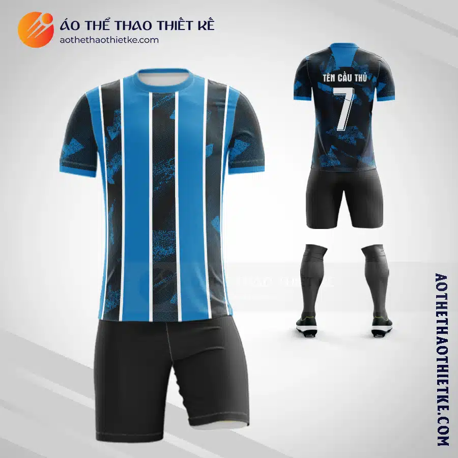 Mẫu quần áo câu lạc bộ bóng đá Gremio 2020 2021 tự thiết kế V1740