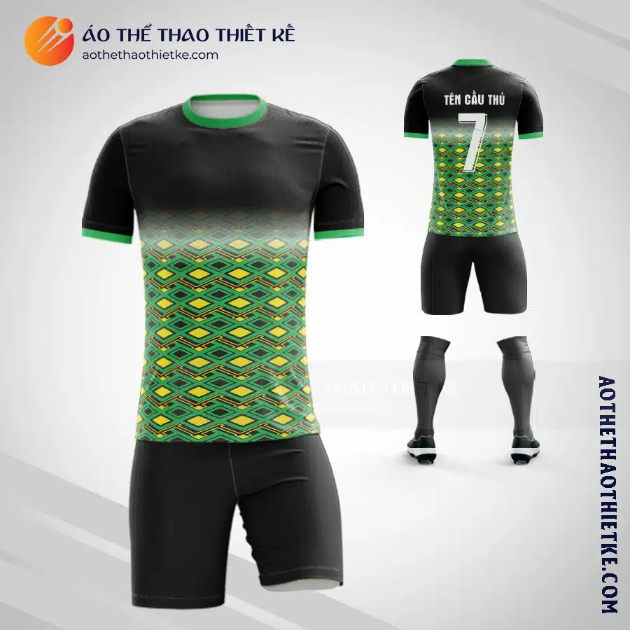 Mẫu quần áo thi đấu đội tuyển bóng đá Jamaica tự thiết kế V1696