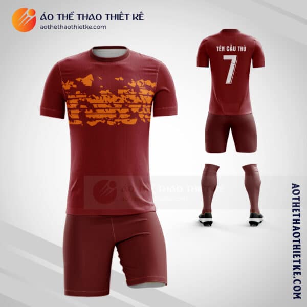Mẫu thiết kế áo đấu Câu lạc bộ bóng đá As Roma 2021 22 Away V1617