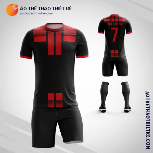 Mẫu Áo đấu câu lạc bộ bóng đá Alajuelense 2019 tự thiết kế V2069